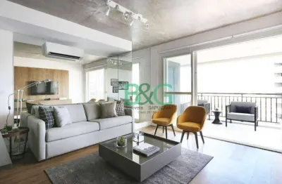 Apartamento com 1 dormitório à venda, 70 m² por r$ 1.100.000 - berrini - são paulo/sp