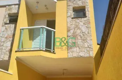 Sobrado com 3 dormitórios à venda, 109 m² por r$ 560.000 - parque savoi city - são paulo/sp