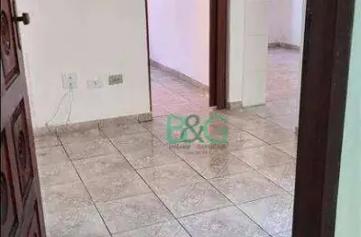 Apartamento com 2 dormitórios à venda, 46 m² por r$ 160.000,00 - conjunto habitacional castro alves - são paulo/sp