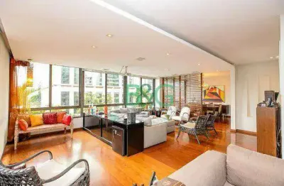 Apartamento com 3 dormitórios, 225 m² - venda por r$ 6.300.000,00 ou aluguel por r$ 40.460,60/mês - itaim bibi - são paulo/sp