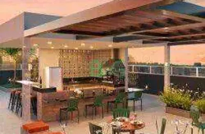 Apartamento com 2 dormitórios à venda, 34 m² por r$ 331.254,00 - chácara seis de outubro - são paulo/sp