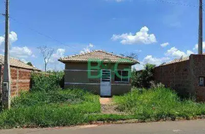 Casa com 2 dormitórios à venda, 42 m² por r$ 96.997 - aurora 1 - bady bassitt/sp