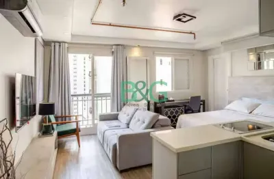 Studio com 1 dormitório à venda, 36 m² por r$ 640.000,00 - jardim paulista - são paulo/sp