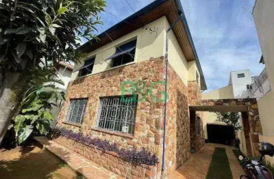 Sobrado com 7 salas, 255 m² - venda por r$ 2.600.000 ou aluguel por r$ 9.207/mês - indianópolis - são paulo/sp