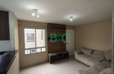 Apartamento com 2 dormitórios à venda, 40 m² por r$ 210.000 - água chata - guarulhos/sp