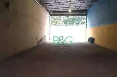 Galpão para alugar, 255 m² por r$ 5.300,00/mês - chácara califórnia - são paulo/sp