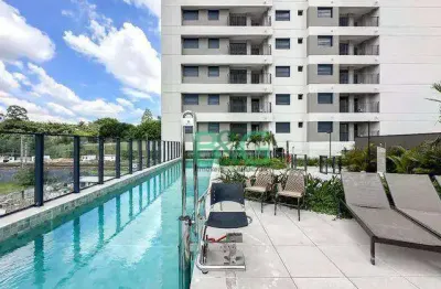 Apartamento com 2 dormitórios à venda, 55 m² por r$ 569.000,00 - vila anastácio - são paulo/sp