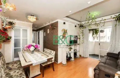 Apartamento com 2 dormitórios à venda, 54 m² por r$ 349.800,00 - parque maria helena - são paulo/sp