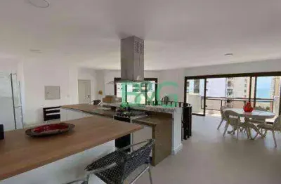 Cobertura à venda, 216 m² por r$ 1.500.000,00 - centro - guarujá/sp