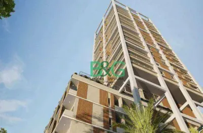 Apartamento com 1 dormitório à venda, 33 m² por r$ 596.970,00 - moema - são paulo/sp