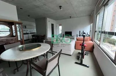Apartamento com 1 dormitório à venda, 75 m² por r$ 1.500.000,00 - campo belo - são paulo/sp