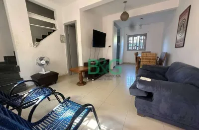 Sobrado com 3 dormitórios, 100 m² - venda por r$ 1.000.000 ou aluguel por r$ 5.500/mês - riviera de são lourenço - bertioga/sp