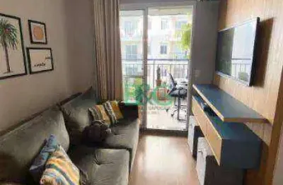 Apartamento com 1 dormitório à venda, 42 m² por r$ 424.000,00 - brás - são paulo/sp