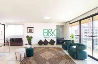 Apartamento com 4 dormitórios à venda, 446 m² por r$ 6.000.000,00 - campo belo - são paulo/sp