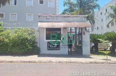 Apartamento com 2 dormitórios à venda, 47 m² por r$ 99.555,89 - jardim terra branca - bauru/sp