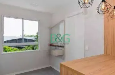 Apartamento com 2 dormitórios à venda, 37 m² por r$ 349.000 - vila das bandeiras - guarulhos/sp