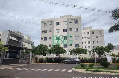 Apartamento com 2 dormitórios à venda, 39 m² por r$ 106.667,03 - núcleo residencial presidente geisel - bauru/sp