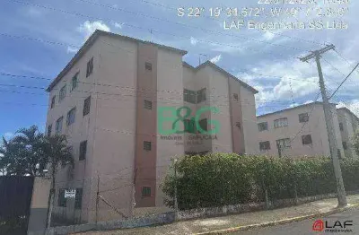 Apartamento com 2 dormitórios à venda, 47 m² por r$ 59.999,74 - jardim marilu - bauru/sp