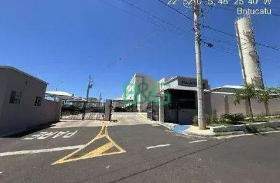 Apartamento com 2 dormitórios à venda, 39 m² por r$ 144.187,97 - vitoriana - botucatu/sp