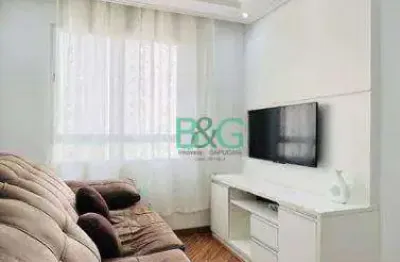 Apartamento com 2 dormitórios à venda, 45 m² por r$ 339.000 - ponte grande - guarulhos/sp