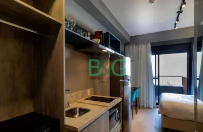 Studio com 1 dormitório para alugar, 26 m² por r$ 4.686/mês - perdizes - são paulo/sp