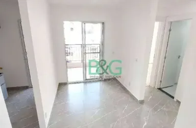 Apartamento com 2 dormitórios à venda, 42 m² por r$ 340.000 - jaguaré - são paulo/sp