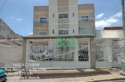 Apartamento com 1 dormitório à venda, 68 m² por r$ 134.784,21 - parque residencial jaguari - americana/sp