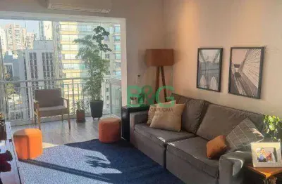 Apartamento com 1 dormitório à venda, 70 m² por r$ 1.567.500,00 - itaim bibi - são paulo/sp