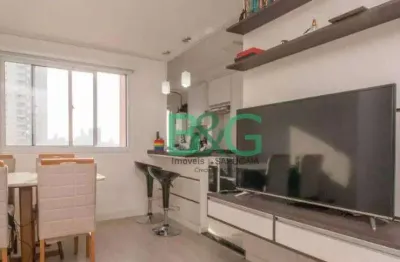 Apartamento com 2 dormitórios à venda, 44 m² por r$ 379.000 - maranhão - são paulo/sp