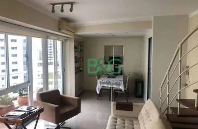 Apartamento duplex com 2 dormitórios à venda, 98 m² por r$ 520.000,00 - jardim londrina - são paulo/sp