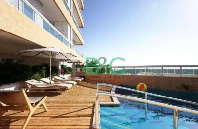 Novo - apartamento no condomínio atlântico ii , na rua panamá - guilhermina - praia grande/sp