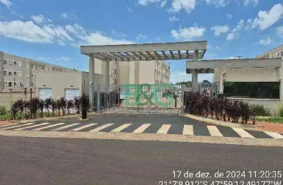Apartamento com 2 dormitórios à venda, 43 m² por r$ 86.687,14 - jardim esmeralda - sertãozinho/sp
