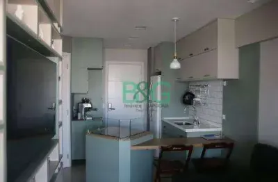 Apartamento com 1 dormitório à venda, 38 m² por r$ 675.000 - centro histórico de são paulo - são paulo/sp