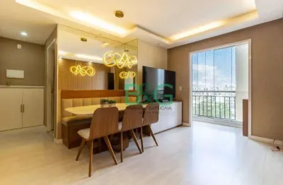 Apartamento com 2 dormitórios à venda, 52 m² por r$ 398.000 - vila arcádia - são paulo/sp