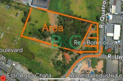 Terreno à venda, 21 m² por r$ 13.000.000,00 - água chata - guarulhos/sp