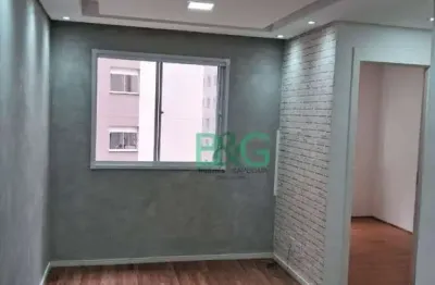 Apartamento com 2 dormitórios à venda, 42 m² por r$ 249.600 - jardim são savério - são paulo/sp