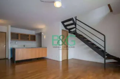 Apartamento duplex com 1 dormitório à venda, 100 m² por r$ 879.000,00 - vila madalena - são paulo/sp