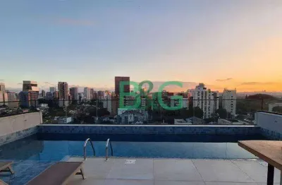Studio com 1 dormitório, 28 m² - venda por r$ 487.000,00 ou aluguel por r$ 3.698,00/mês - pinheiros - são paulo/sp