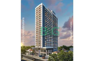 Apartamento com 1 dormitório à venda, 28 m² por r$ 290.540,00 - brás - são paulo/sp