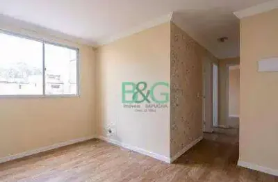 Apartamento com 2 dormitórios à venda, 45 m² por r$ 269.000 - parque são vicente - mauá/sp