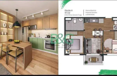 Apartamento com 2 dormitórios à venda, 41 m² por r$ 349.900 - vila independência - são paulo/sp