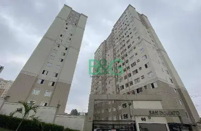 Apartamento com 2 dormitórios à venda, 43 m² por r$ 132.970,97 - vila suzana - são paulo/sp
