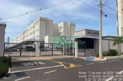 Apartamento com 2 dormitórios à venda, 39 m² por r$ 114.838,57 - vitoriana - botucatu/sp