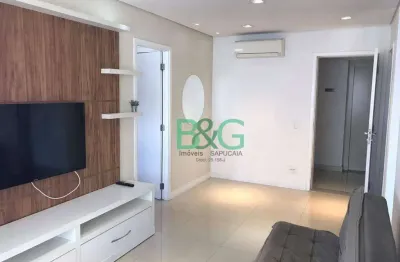Apartamento com 1 dormitório para alugar, 50 m² por r$ 5.200,00/mês - vila cordeiro - são paulo/sp