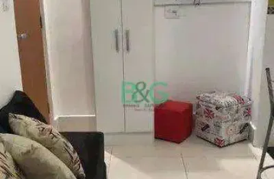 Studio com 1 dormitório à venda, 18 m² por r$ 199.000 - mirandópolis - são paulo/sp