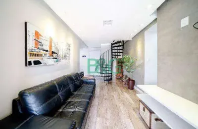 Apartamento duplex com 2 dormitórios à venda, 105 m² por r$ 1.166.000 - tatuapé - são paulo/sp