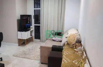 Apartamento com 1 dormitório à venda, 65 m² por r$ 450.000,00 - parque são lucas - são paulo/sp