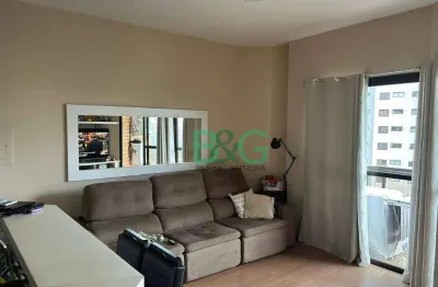 Apartamento, 40 m² - venda por r$ 374.400,00 ou aluguel por r$ 3.570,00/mês - morumbi - são paulo/sp