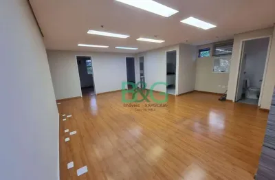 Sala para alugar, 90 m² por r$ 7.657,00/mês - campo belo - são paulo/sp
