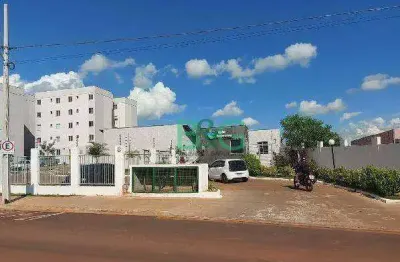 Apartamento com 2 dormitórios à venda, 47 m² por r$ 95.232,33 - jardim panorama - araraquara/sp